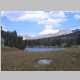 along Fremont Trail (approx. below Divide Lake) to Mirror Lake;