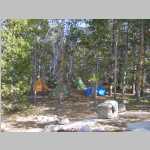 our camp near Three Forks Park