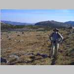  climbing up the NE slope of Wind River Peak 