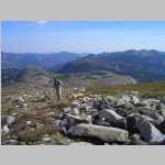  climbing up the NE slope of Wind River Peak 