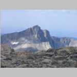 on the summit of Wind River Peak, 3738 is Temple Peak (12,972')