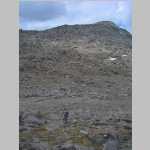  descending from summit to Chimney Rock area 