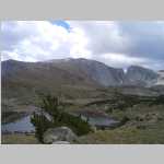  near the end of the Wind River Peak trail