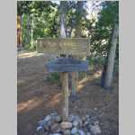 hiking the Sheep Bridge Trail to the trailhead at Worthen Meadows with a panorama SW to Roaring Fork Mountain.
