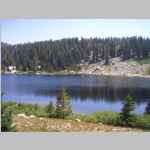 on the Pole Creek Trail in the vicinity of Eklund Lake