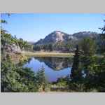 a calm & clear morning at Camp Chain Lakes