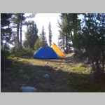 a calm & clear morning at Camp Chain Lakes