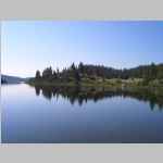 a calm & clear morning at Camp Chain Lakes