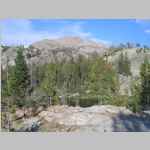 evening around Camp Chain Lakes - note Mount Baldy 11857