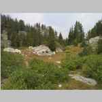 hiking to the western-most Chain Lake 