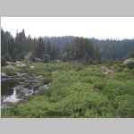 hiking to the western-most Chain Lake 