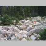 hiking to the western-most Chain Lake 