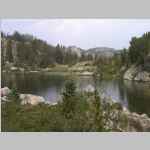 hiking to the western-most Chain Lake 