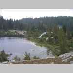 hiking to the western-most Chain Lake 