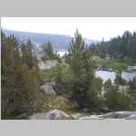 hiking to the western-most Chain Lake 