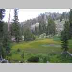 hiking between Pole Creek and Camp Marys Lake
