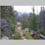 hiking between Pole Creek and Camp Marys Lake