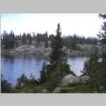 gathering water from Marys Lake
