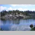 gathering water from Marys Lake