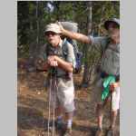 preparing to leave Camp Marys Lake