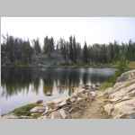 hiking between Marys Lake and Eklund Lake