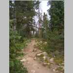 hking between Eklund Lake and Photographer's Point