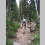 hiking from Photographer's Point and the trailhead at Elkhart Park 