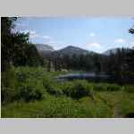 Near the Bell Lakes/Baldy Lakes trail junction
