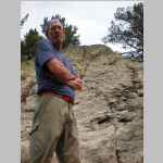 The Badass rock climber - Post movie shot