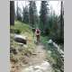 On dayhike to Divide Lake
