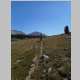 Hiking with Jim S of South Fork Lake along Raid Lake Trail