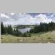 View E from campsite at South Fork Lake