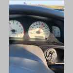  turning over 100, 000 miles on my Toyota Tacoma - on I-80 about 14 miles west of Laramie,  Wyo.