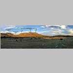 Annotated panorama from Mirror Lake camp (Fish Creek Pass and Laturio Mtn)