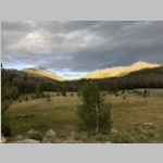 Sunset view in camp