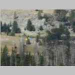 Zoom in and crop of previous photo - Fish Creek Pass