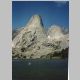 Lonesome Lake with Pingora (11889 ft), Bollinger Peak (1222 ft)