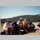 Happy hikers at trail end