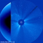 Latest LASCO C3 image of the Sun