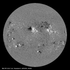 Latest SDO/HMI Magnetogram image of the Sun