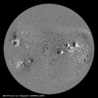 Latest SDO/HMI Magnetogram image of the Sun