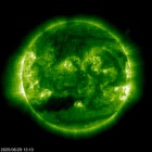 SOHO EIT 195 image of the sun