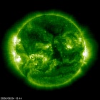 SOHO EIT 195 image of the sun